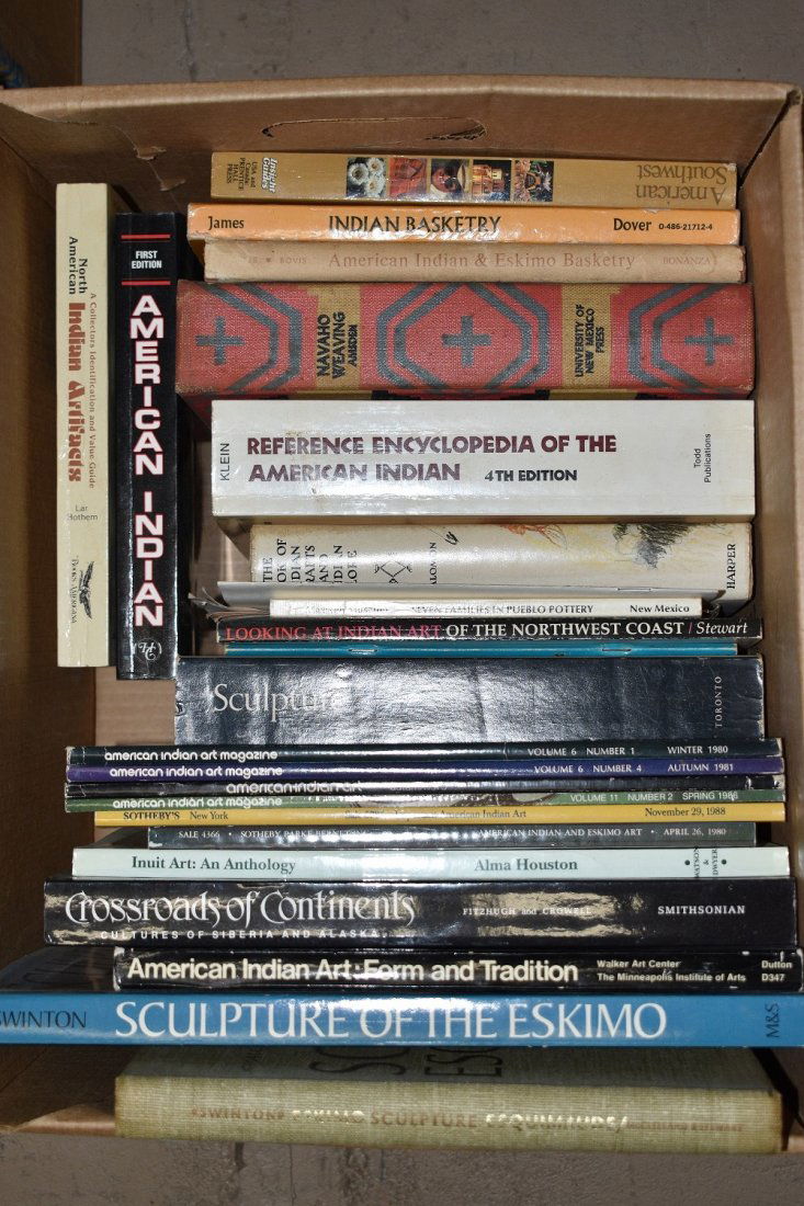 BOX LOT ASSORTED VOLUMES ART REFERENCE (1 of 6)