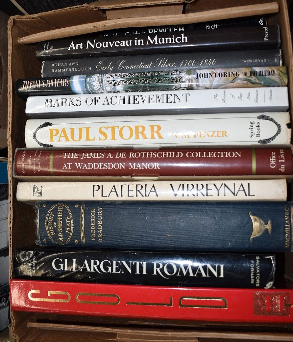 BOX LOT ASSORT VOLS. GOLD/SILVER/MIXED METAL (1 of 4)