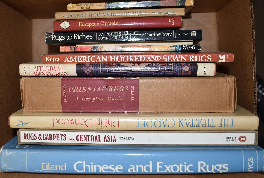 BOX LOT ASSORTED VOLUMES ORIENTAL RUGS (1 of 4)