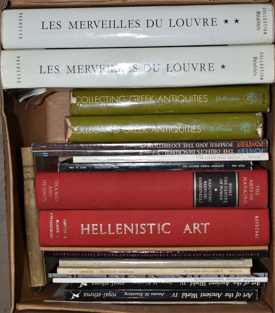 BOX LOT ASSORTED VOLUMES ART REFERENCE (1 of 4)