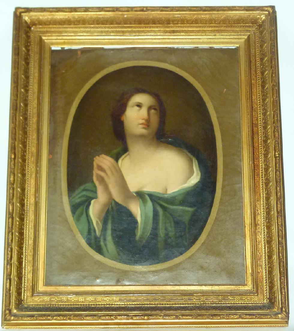 O/C MADONNA UNSIGNED, 19TH C. (1 of 15)