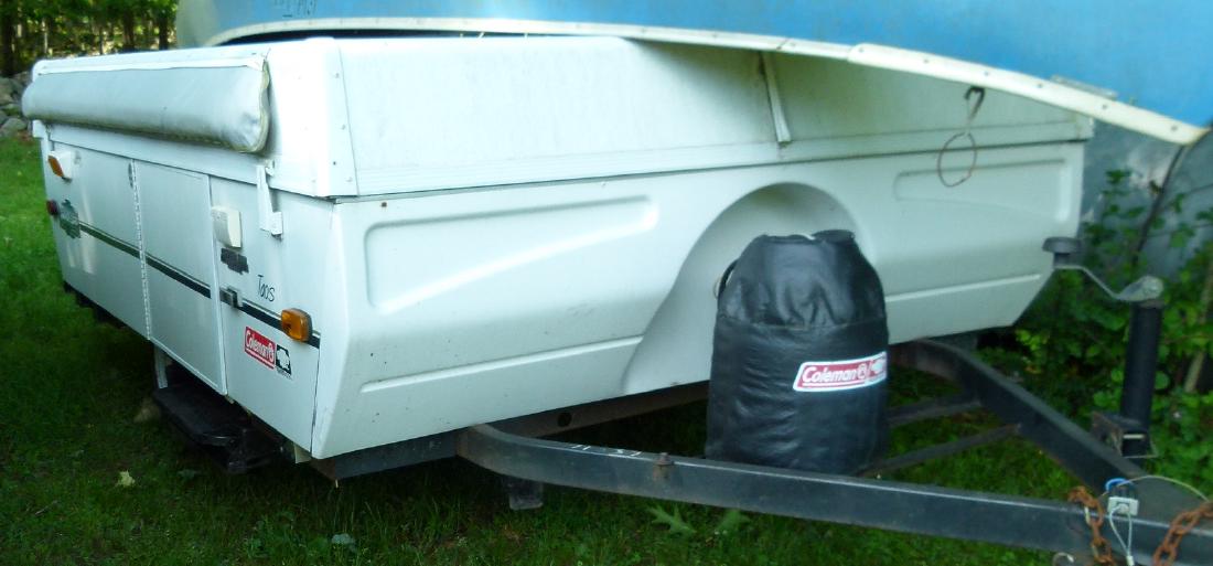 Coleman Toas Pop Up Camper W Fitted Interior