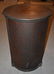 RARE OAK BARREL TYPE CYL. PHONOGRAPH RECORD CABINET - 8