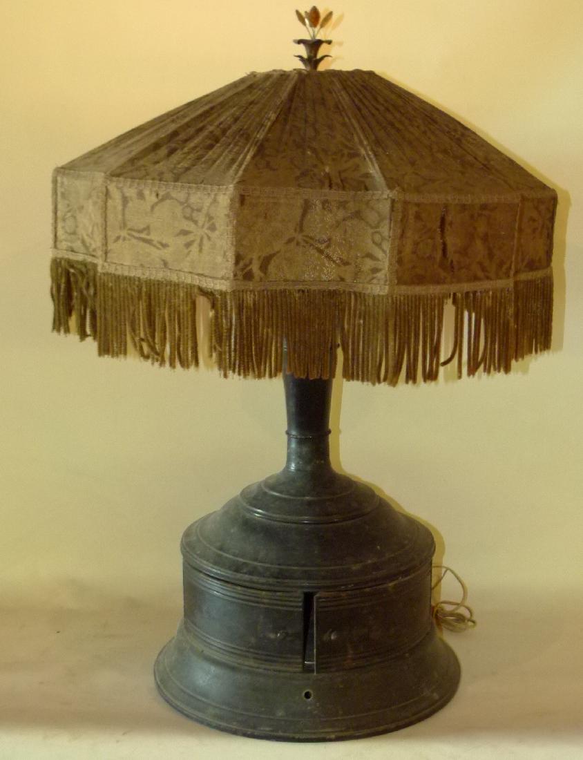RARE TABLE TOP PHONOGRAPH LAMP, C. 1920 (1 of 6)