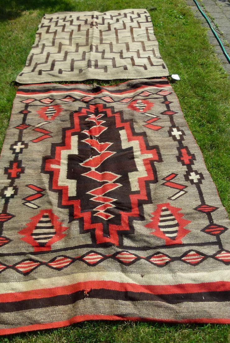 (2) EARLY SOUTHWEST AMERICAN INDIAN RUGS (1 of 12)