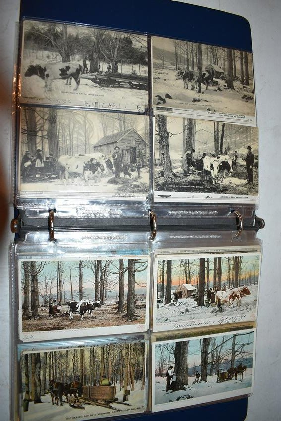 APPROX. (107) VINTAGE POSTCARDS INCL. COMIC (1 of 6)