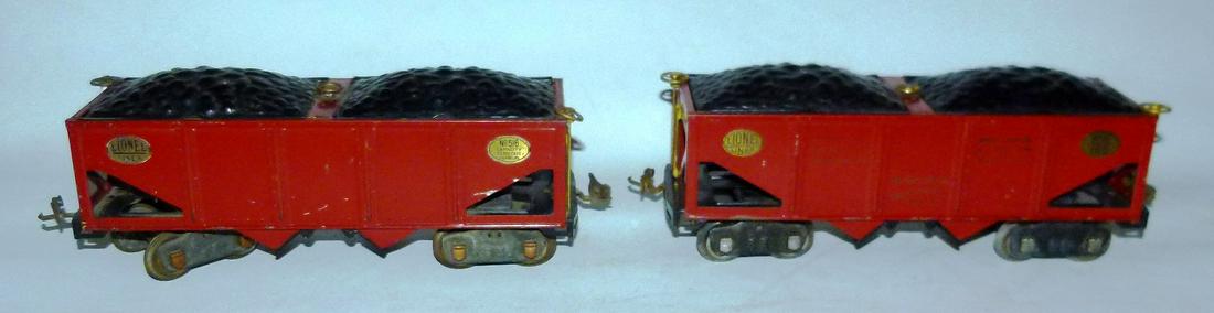 LOT (2) LIONEL STANDARD GAUGE HOPPER CARS (1 of 8)