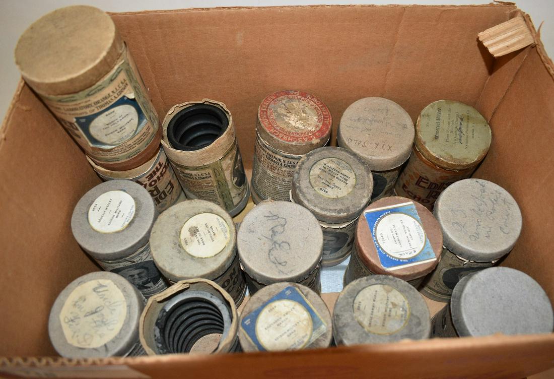 APPROX(19) EDISON/COLUMBIA CYL RECORD CASES (1 of 6)