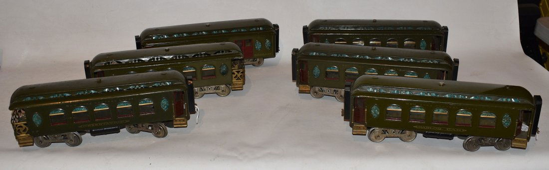 LOT (6) LIONEL STANDARD GAUGE PASSENGER CARS (1 of 13)