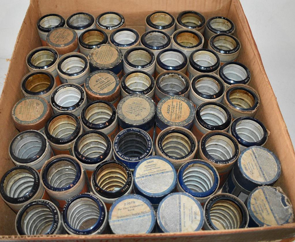 APPROX. (51)RARE  EDISON 4 MIN. CYL RECORDS (1 of 4)