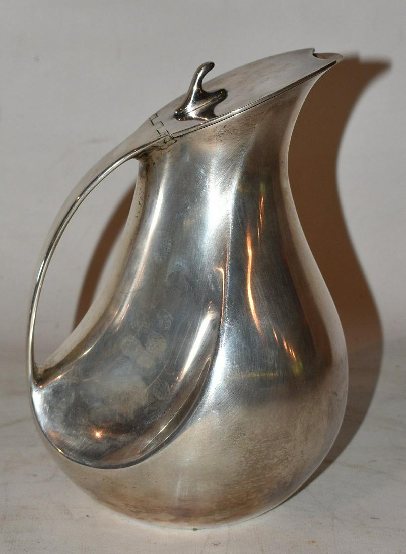 DANISH SILVER EWER, E. DARGSTED, C. 1960 (1 of 8)