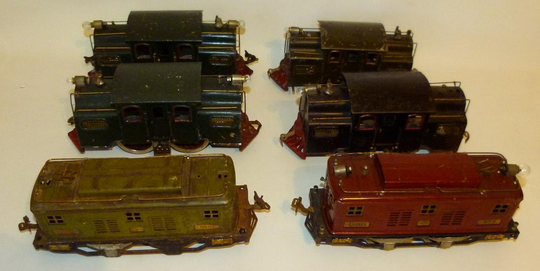 LOT (6) LIONEL STANDARD GAUGE LOCOMOTIVES (1 of 17)