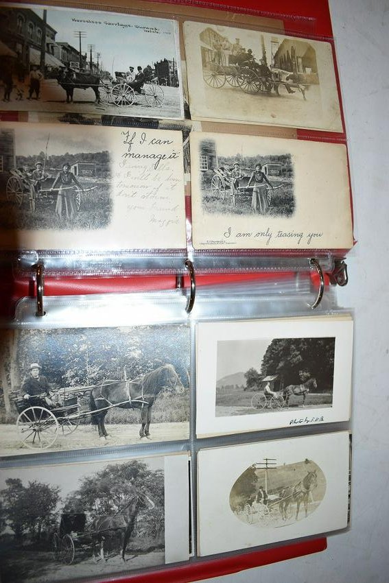 APPROX. 235  POSTCARDS INCL.HORSE/ WAGONS (1 of 7)