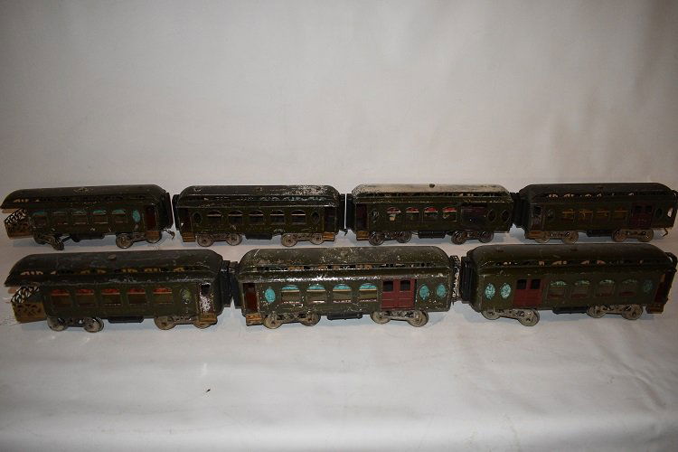LOT (7) LIONEL STANDARD GAUGE PASSENGER CARS (1 of 14)