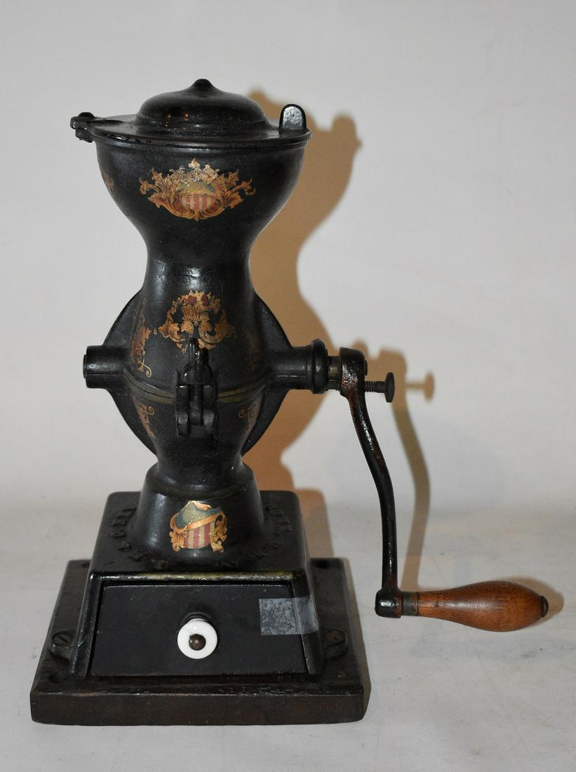 L. F. C. NEW BRITAIN CONN IRON COFFEE MILL (1 of 7)