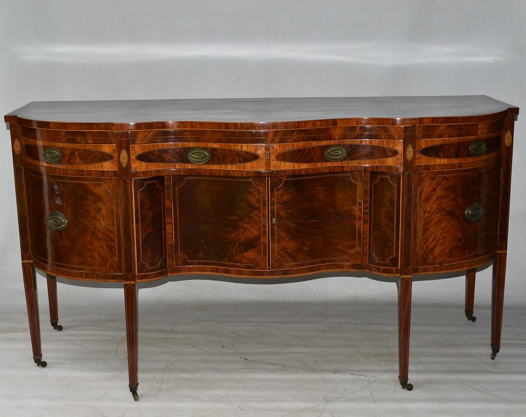 FINE AM. NY FEDERAL SIDEBOARD (MASTERPIECE) C.1810/20 (1 of 16)