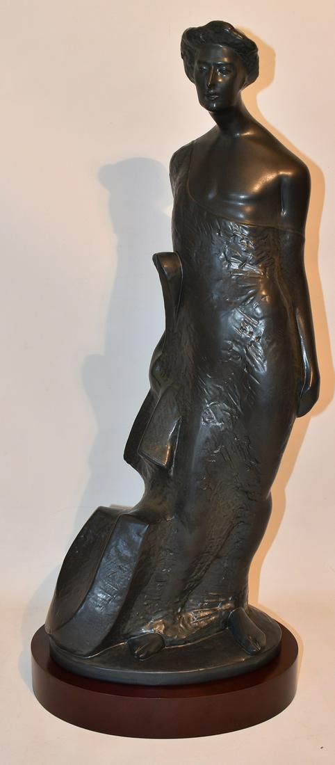 FINE LLADRO "MUSE" PORC. SCULPTURE, R. LOZANO (1 of 12)