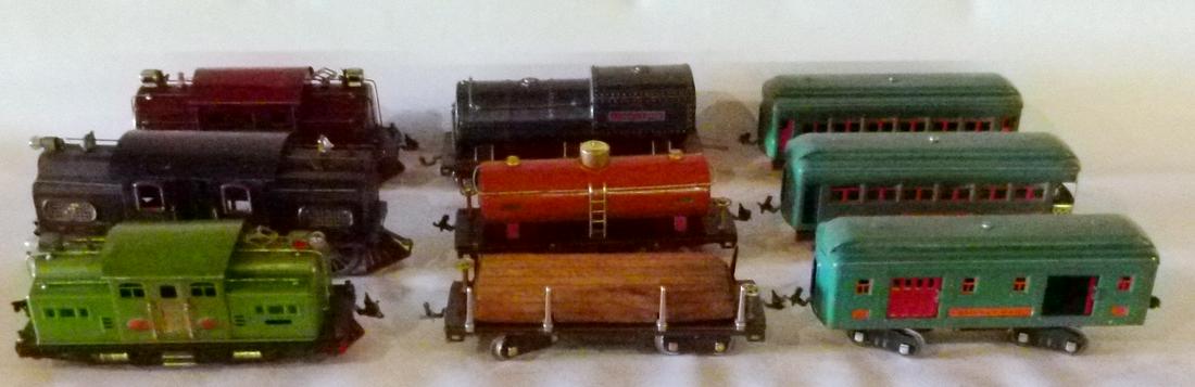 ASSORTED LIONEL ST. GAUGE ROLLING STOCK, C. 1920 (1 of 15)