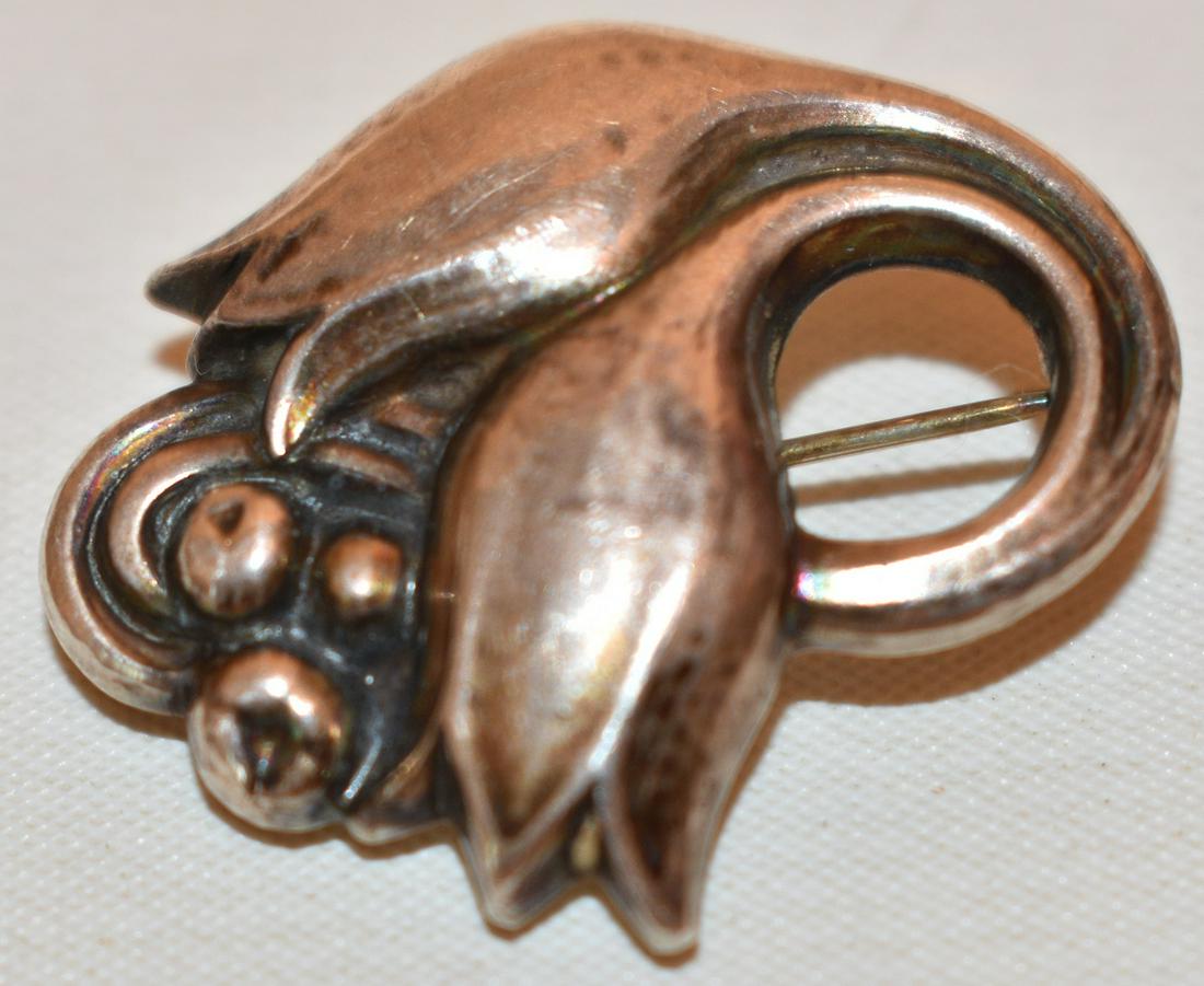 GEORG JENSEN STERLING BROACH, C. 1940: GEORG JENSEN STERLING BROACH, C. 1940