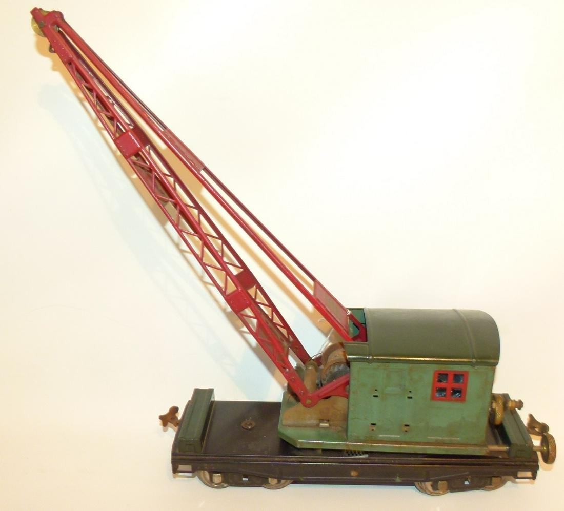 LIONEL STANDARD GAUGE #219 DERRICK, C. 1920/30 (1 of 5)