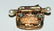 (3) CHARMS INCL. AUTO-PLATINUM GOLD, DIA., RUBIES - 10