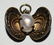 (3) CHARMS INCL. AUTO-PLATINUM GOLD, DIA., RUBIES - 3