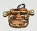 (3) CHARMS INCL. AUTO-PLATINUM GOLD, DIA., RUBIES - 9