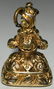 VICTORIAN 14KT. YELLOW GOLD POCKET WATCH FOB - 2
