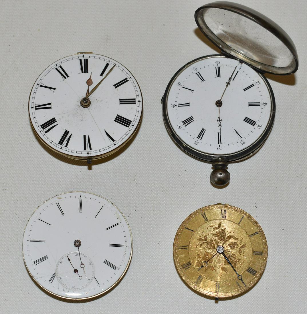 POCKET WATCH MOVEMENTS INCL. JN. BRYSON (1 of 14)