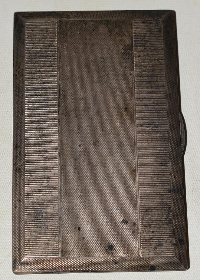 ART DECO SILVER PRESENTATION CIGARETTE CASE (1 of 14)