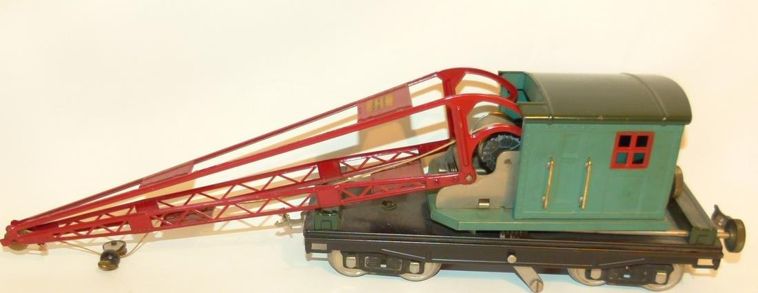 LIONEL STANDARD GAUGE #219 DERRICK, C. 1920/30 (1 of 5)
