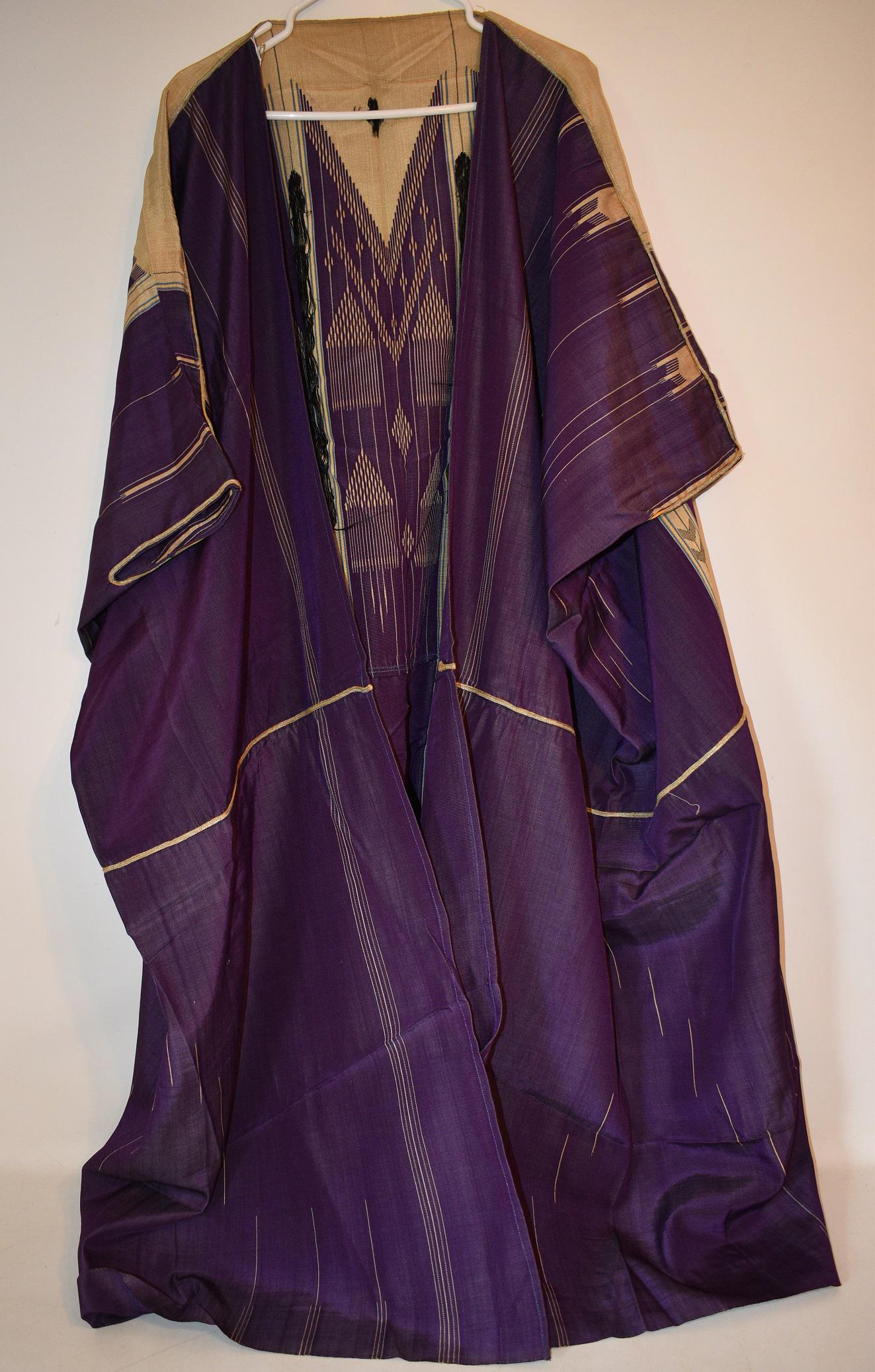 FINE OTTOMAN EMPIRE SILK/SATIN ROBE, C. 1850 (1 of 7)