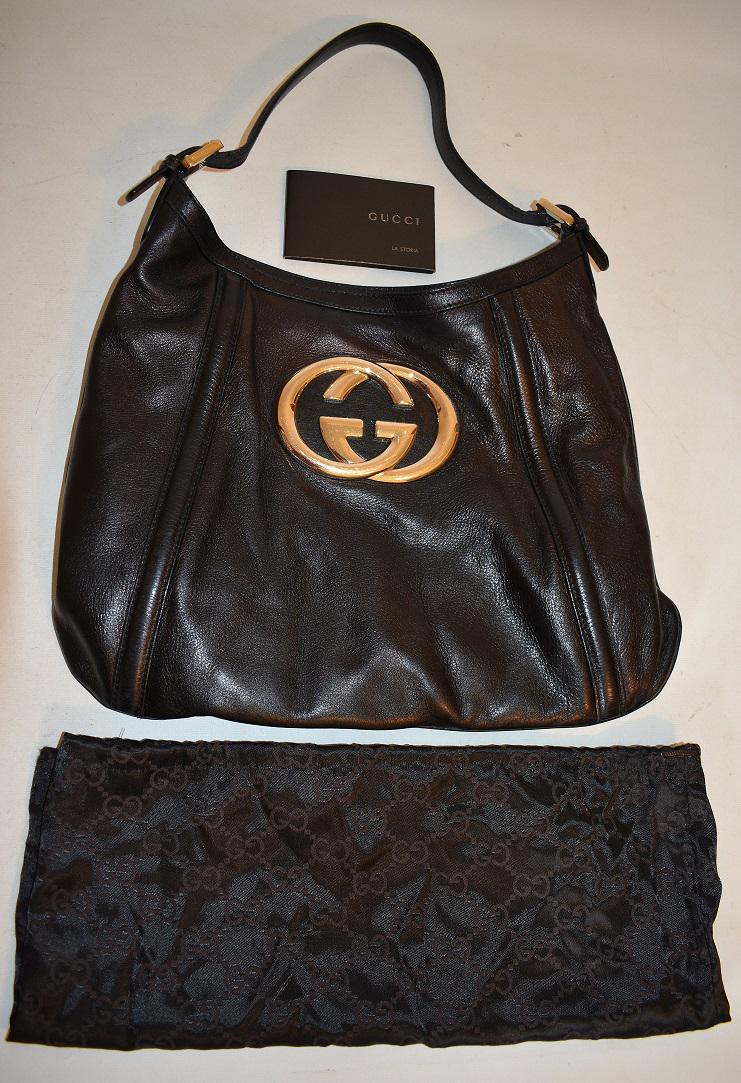 Orig. Gucci La Storia Brown Calf Skin Tote satchel