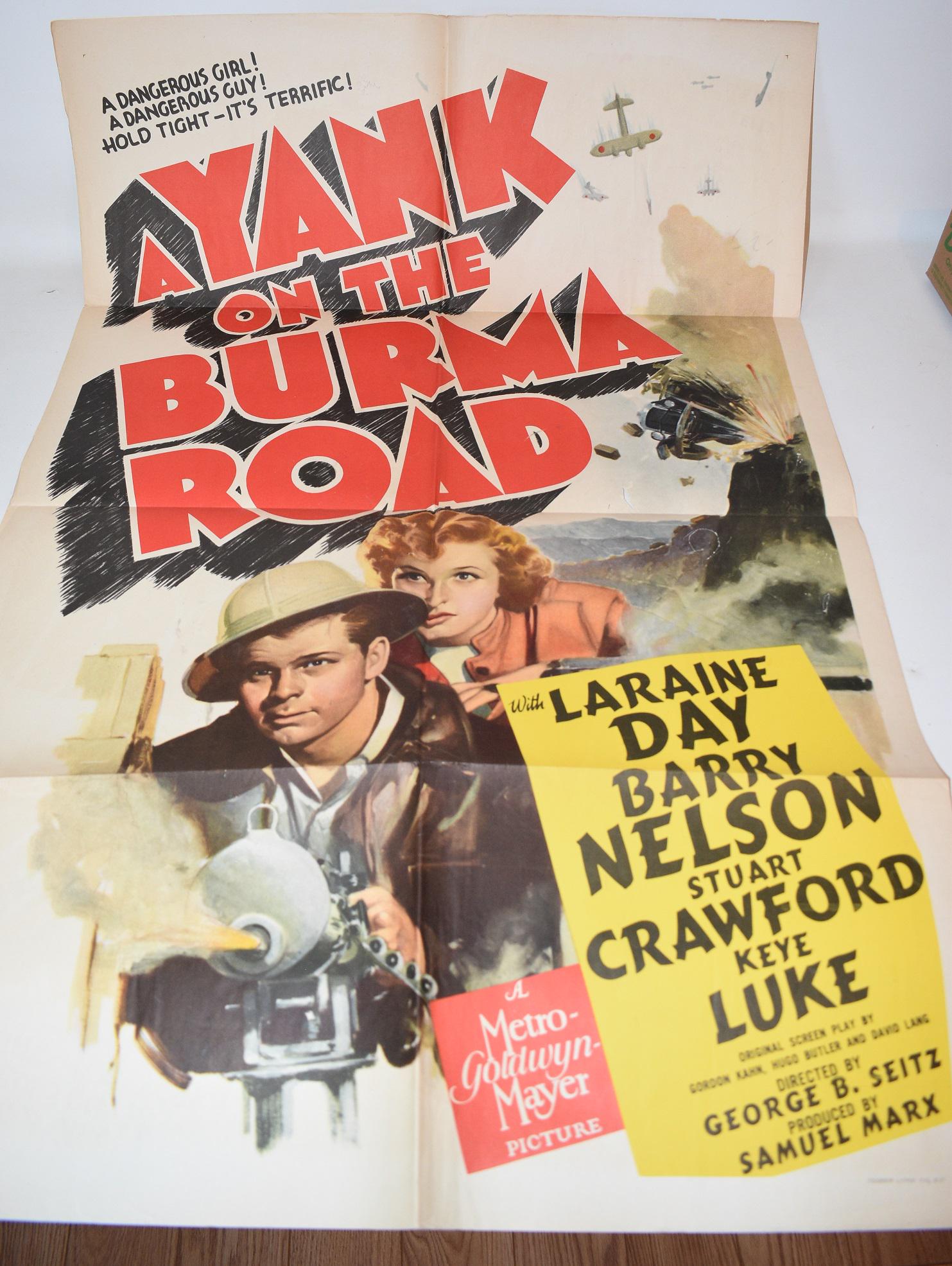 LOT (29) ASST. VINTAGE MOVIE POSTERS, C. 1940/50 (1 of 4)