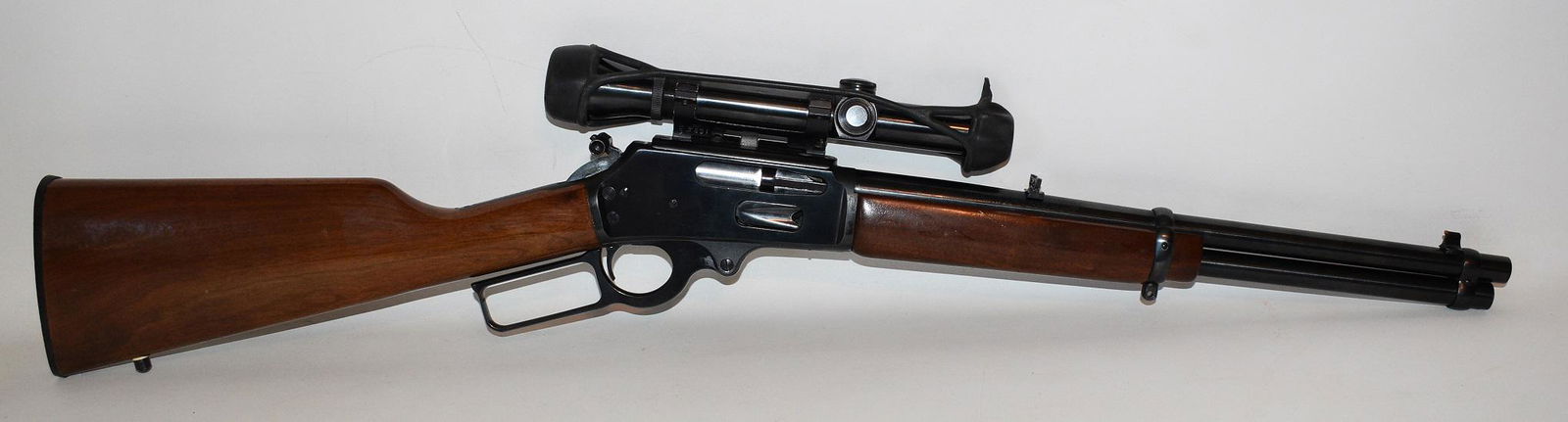 MARLIN LTS 30-30 CAL. LEVER ACTION RIFLE W/ WEAVER: MARLIN LTS 30-30 CAL. LEVER ACTION RIFLE W/ WEAVER K 2.5 X SCOPE, SER. #LTS02912, BBL. 16 1/2" ***NICS CHECK REQUIRED***