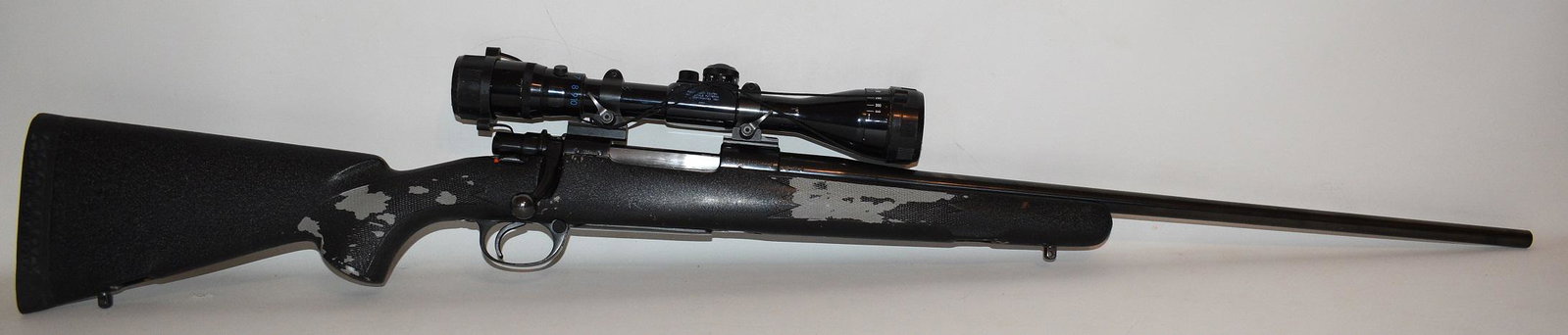 MAUSER MARK 10 300 WIN. MAG. BOLT ACTION RIFLE: MAUSER MARK 10 300 WIN. MAG. BOLT ACTION RIFLE W/ SHEPHERD 3-10 X SCOPE (CUSTOM BELL & CARLSON STOCK), SER. #B300508, BBL. 24" ***NICS CHECK REQUIRED***