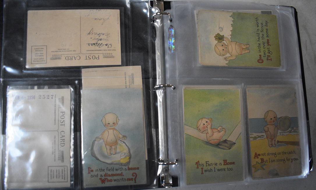 APPROX. 77 ASST. BASEBALL POSTCARDS, 20TH C. (1 of 14)