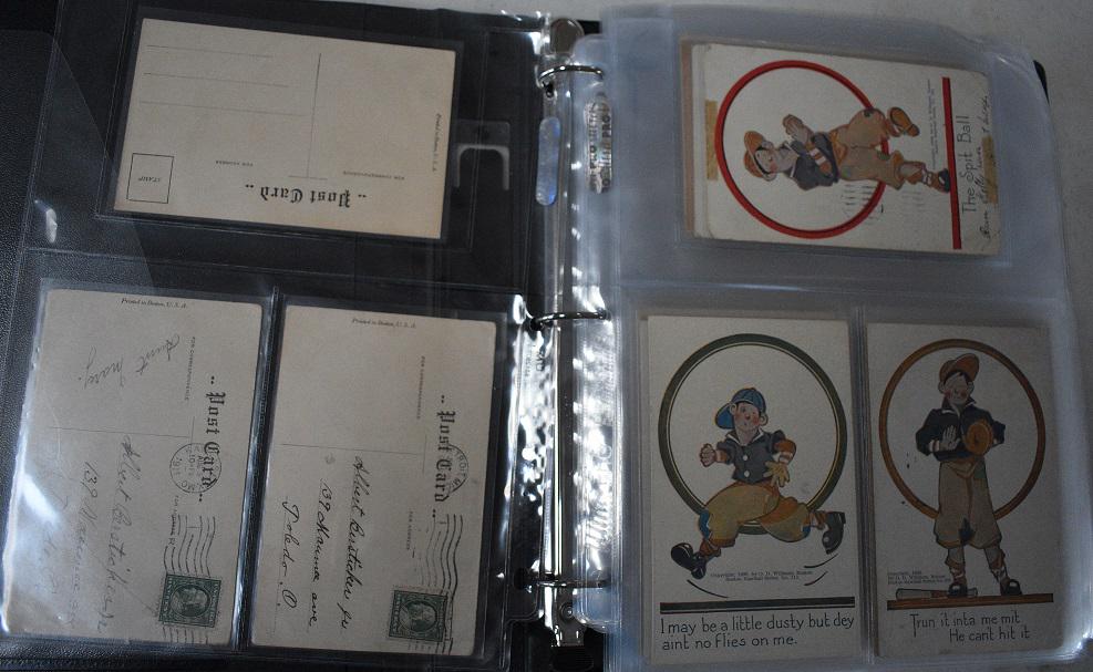 APPROX. 173 ASST. BASEBALL POSTCARDS, 20TH C. (1 of 20)