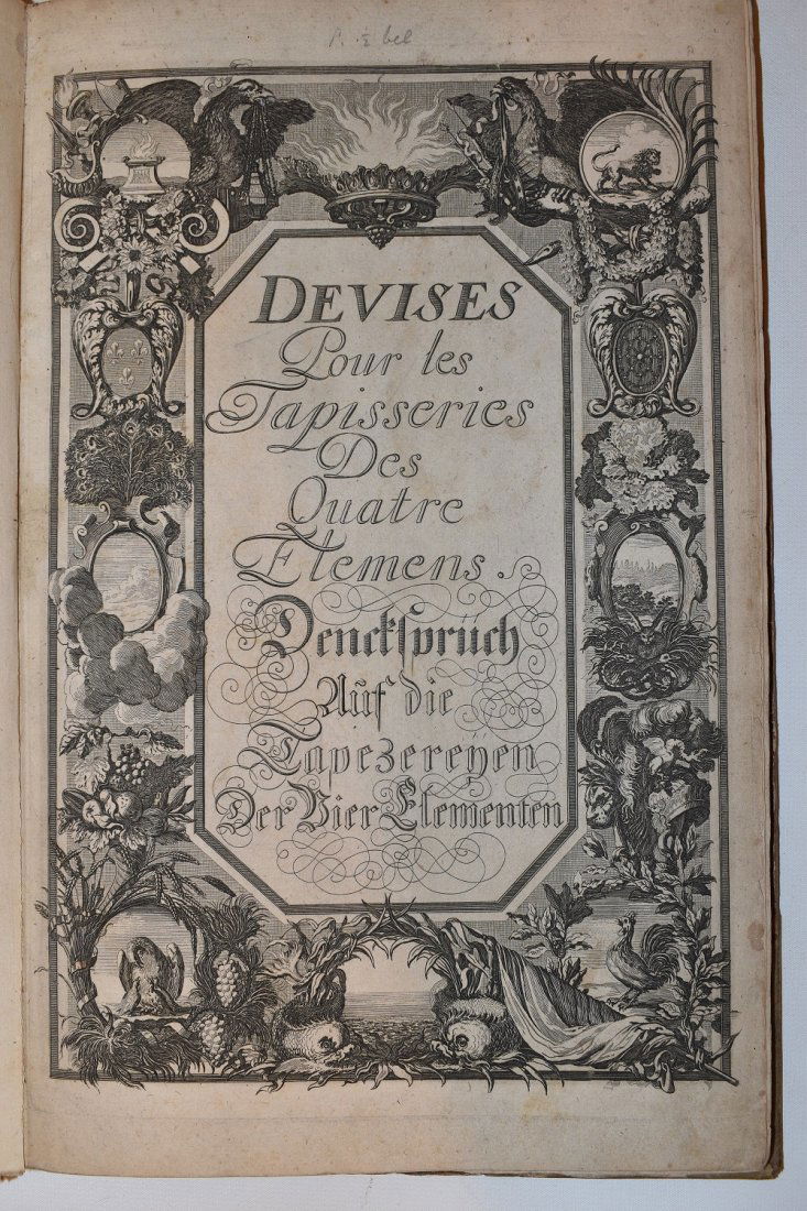 VOL. TAPISSERIES DU ROY ENGRAVED BY JOHANNA KRAUS 1690 (1 of 18)