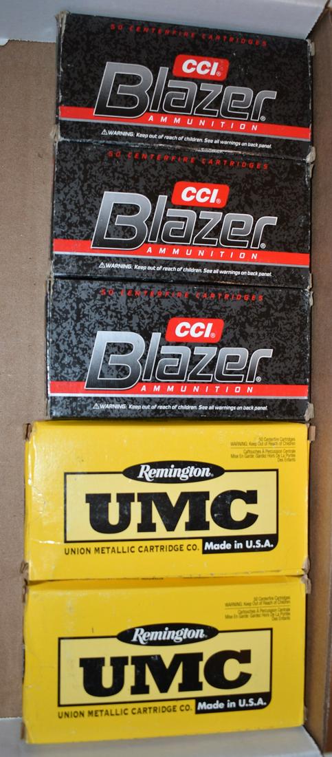 LOT (5) BOXES SIG SAUER 357 CAL. AMMO: LOT (5) BOXES SIG SAUER 357 CAL. AMMO