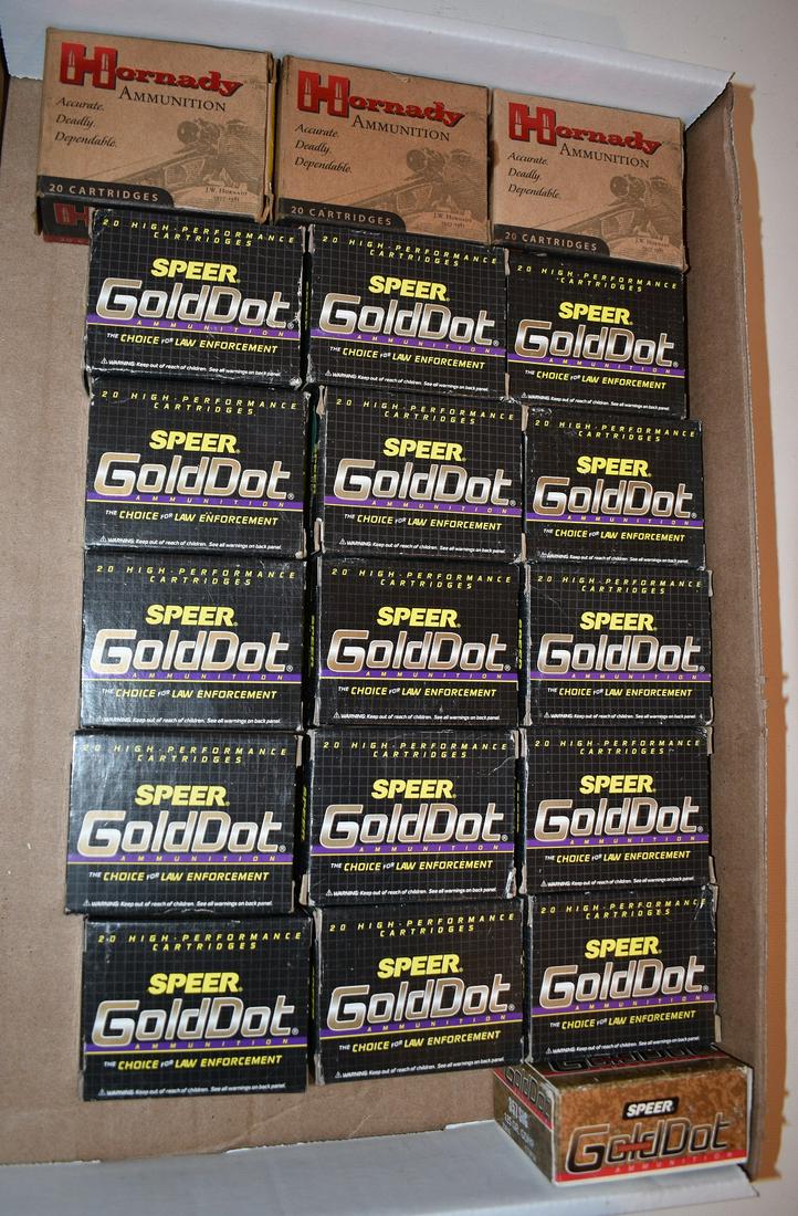 LOT (19) BOXES SIG SAUER 357 CAL. AMMO: LOT (19) BOXES SIG SAUER 357 CAL. AMMO