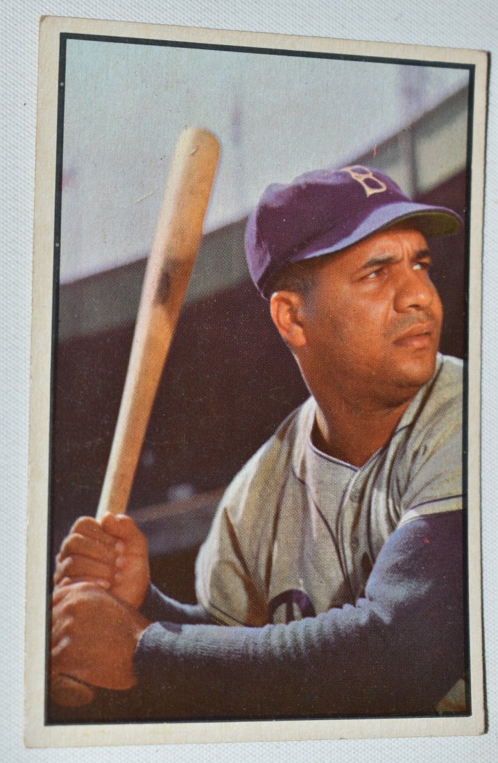 BOWMAN 1953 ROY CAMPANELLA BASEBALL CARD #46 (1 of 4)
