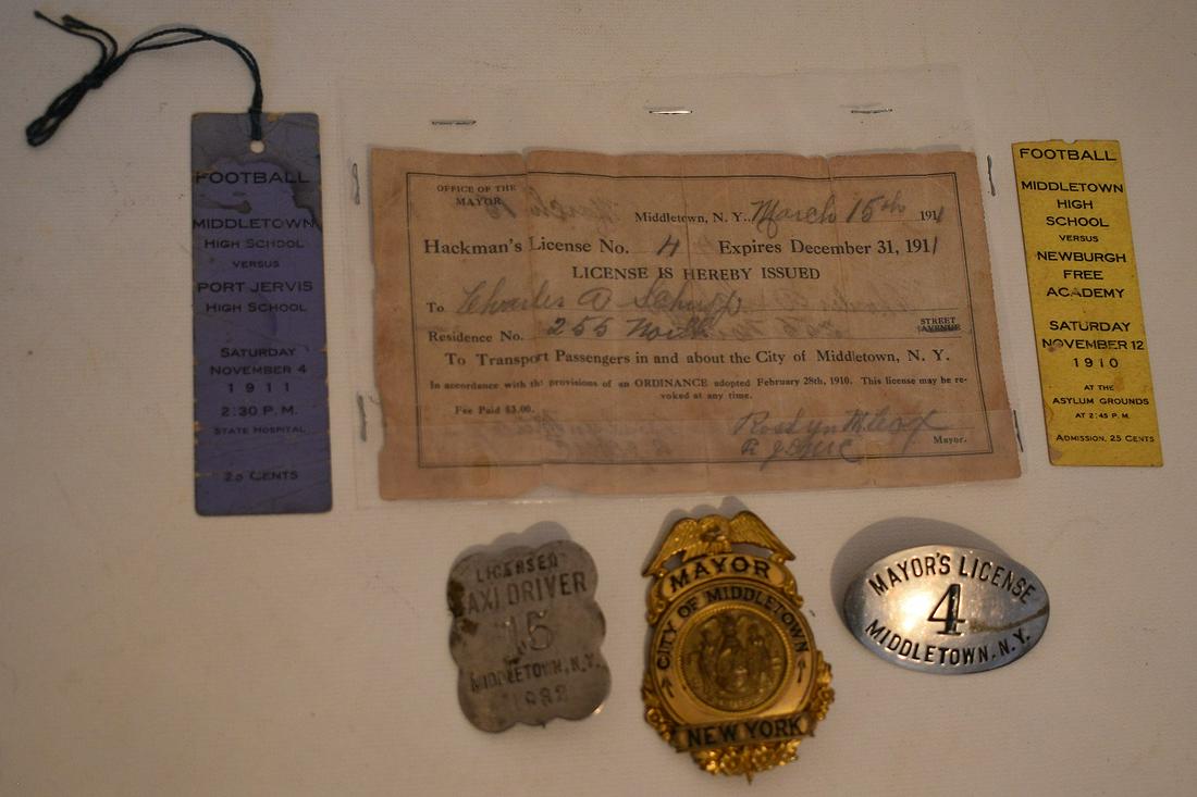 LOT ASST RARE MIDDLETOWN MEMORABILIA INCL. MAYOR COX (1 of 10)