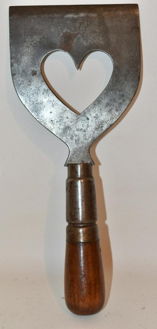 PENNSYLVANIA FORGED IRON CHOPPER W/ HEART CUT OUT (1 of 5)