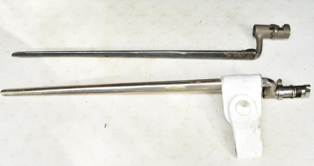 LOT (2) U.S. MILITARY BAYONETS INCL. DRESS, 19TH C.: LOT (2) U.S. MILITARY BAYONETS INCL. DRESS, 19TH C.