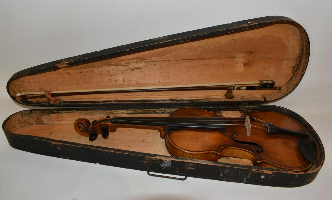 EARLY VIOLIN SIGNED JOSEPH ODOARDI (1777) 18TH C. (1 of 20)