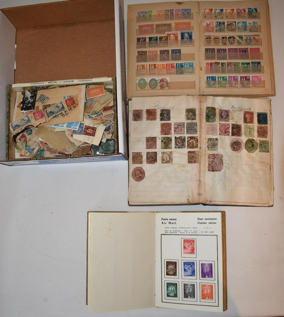 LOT ASST FOREIGN STAMP BOOKS INCL. GERMANY, VATICAN (1 of 6)