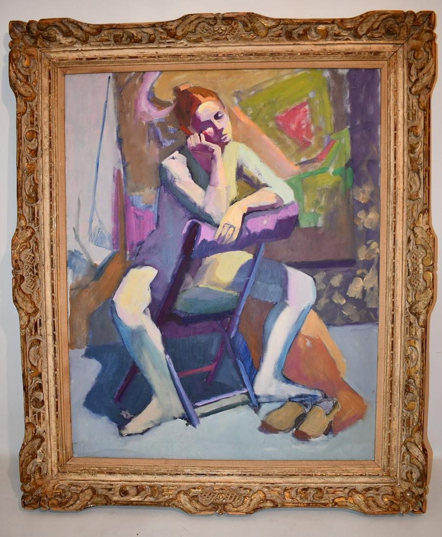 O/C THE DANCER SIGNED ON STRETCHER VARRIALE (1 of 11)