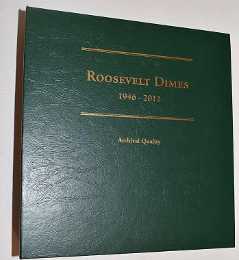 NUMISMATIC COIN BOOK ROOSEVELT DIMES (1 of 13)