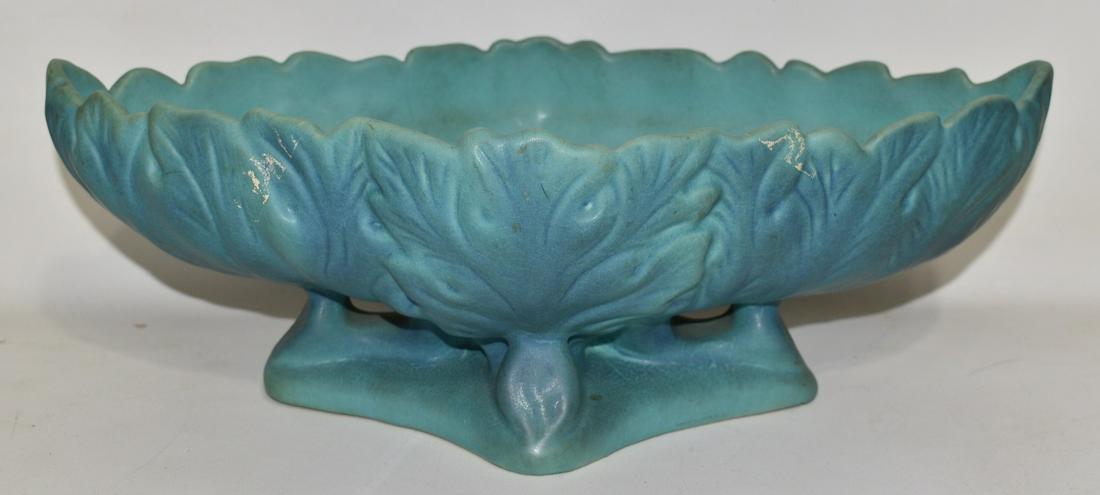 ARTS/CRAFTS POTTERY CENTERPIECE SIGNED VAN BRIGGLE (1 of 10)